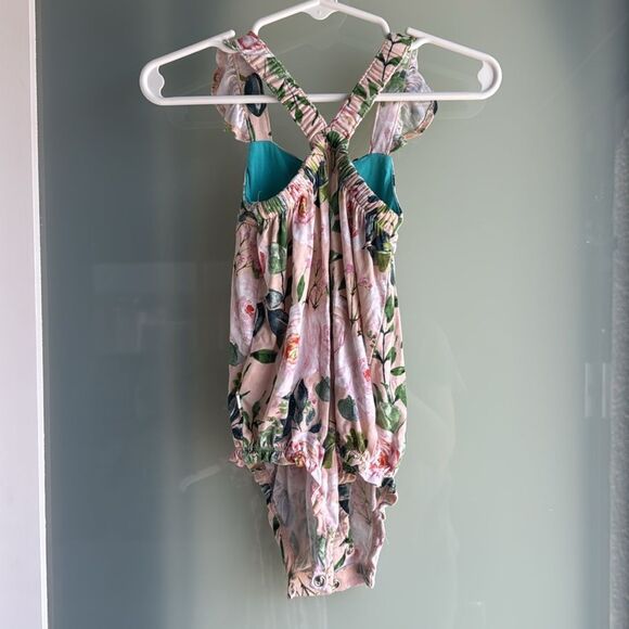 3 Posh Peanut Bubble Rompers - Picture 3 of 9